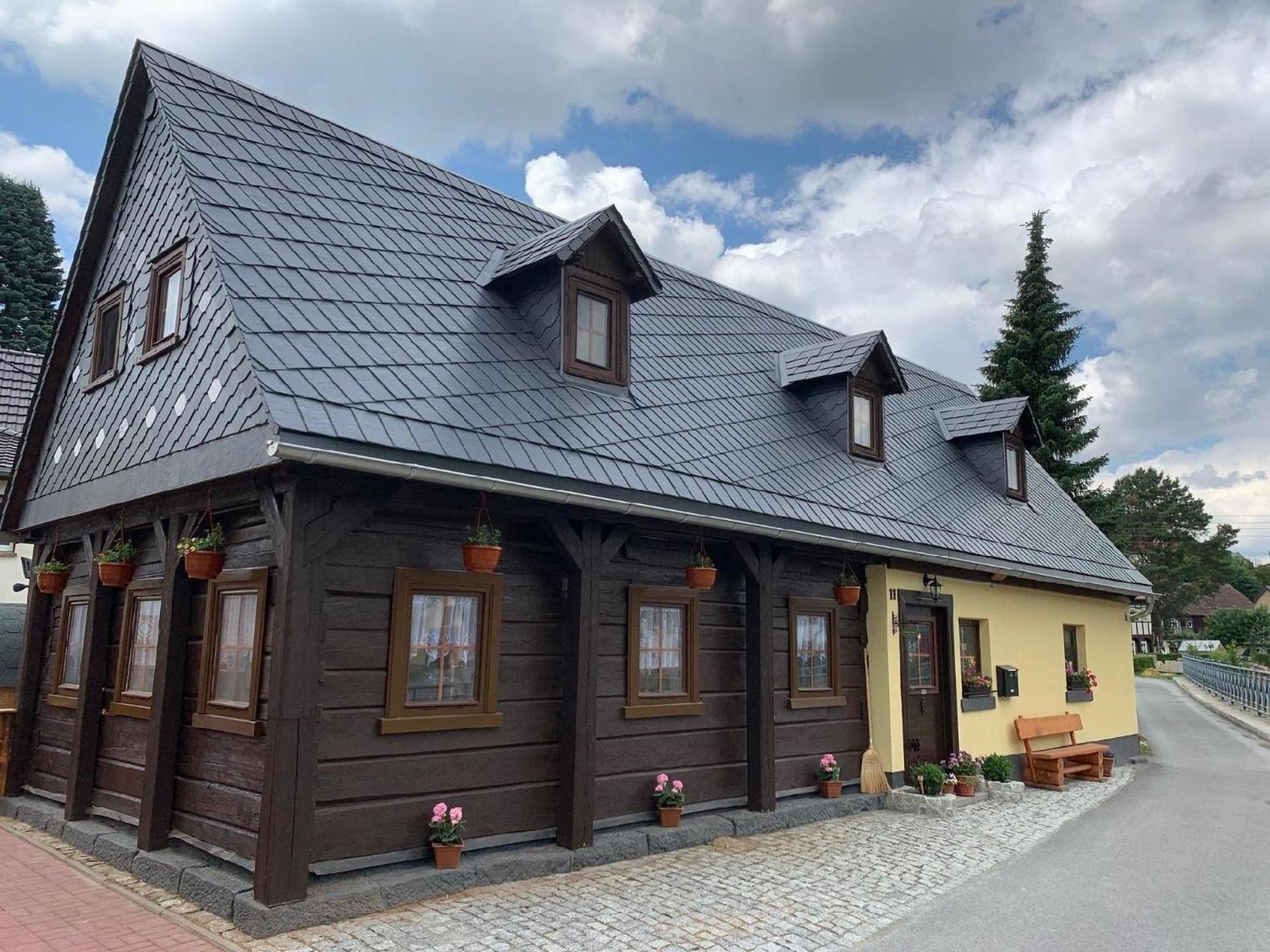 Ferienhaus In Grossschoenau Mit Grosser Terrasse Villa Exterior photo